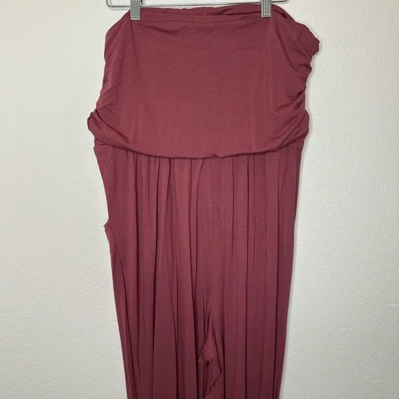 Baggy, Maroon Jumpsuit Romper - Picture 8 of 13